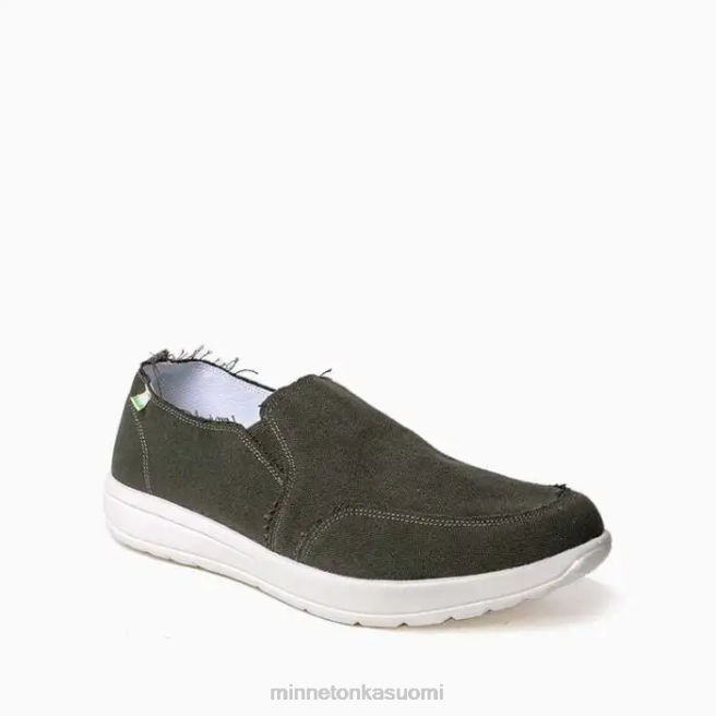 jalkineet fi Minnetonka miehet lakeus oliivi J884352