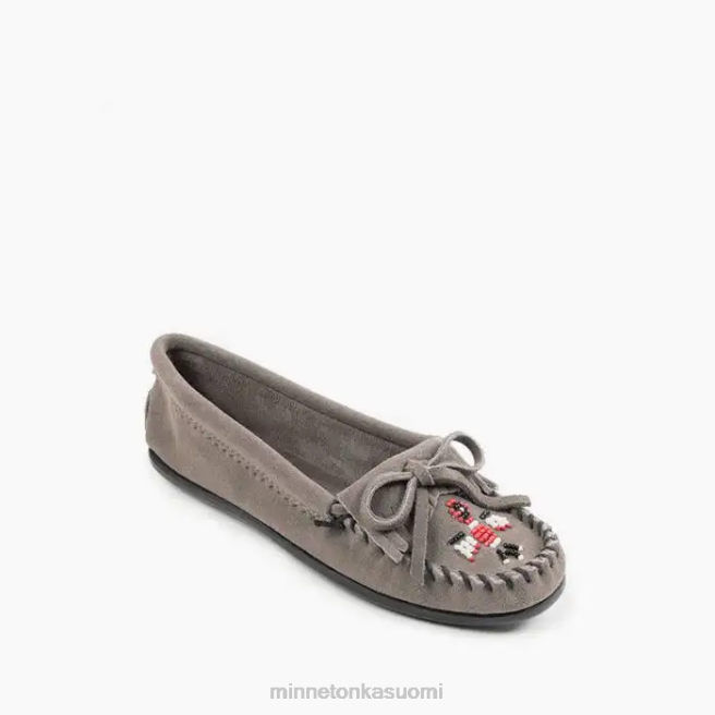 jalkineet fi Minnetonka naiset thunderbird moc harmaa J88488