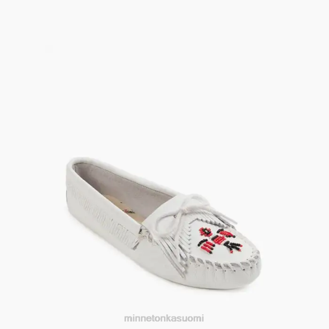 jalkineet fi Minnetonka naiset thunderbird pehmopohja valkoinen J884119