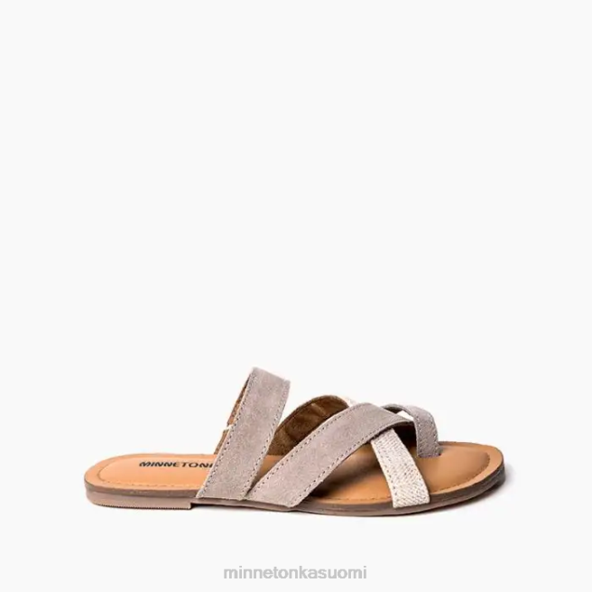jalkineet fi Minnetonka naiset faribee yksinkertaisesti taupe multi J884168