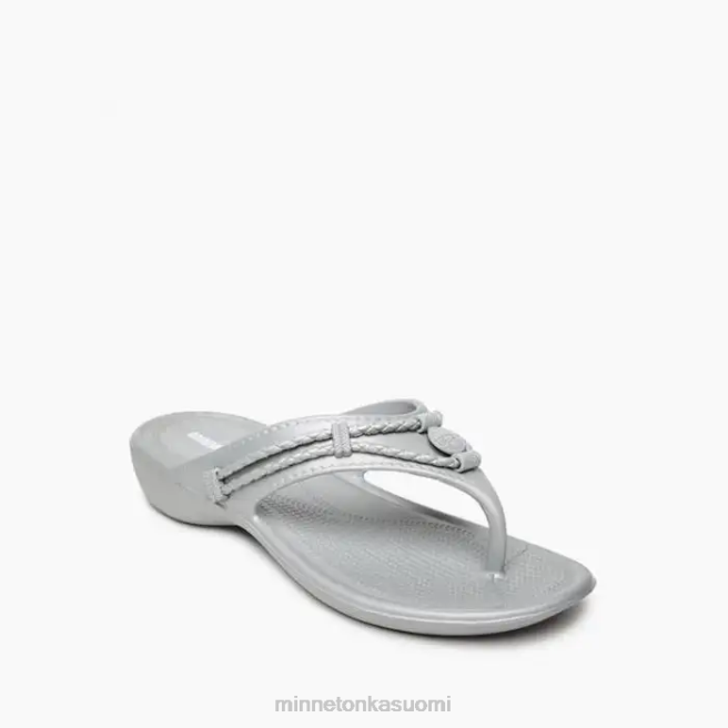 jalkineet fi Minnetonka naiset hopeatorvi-prisma harmaa J884191