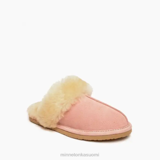 jalkineet fi Minnetonka naiset lampaannahkainen liukumäki vaaleanpunainen poskipuna J884237