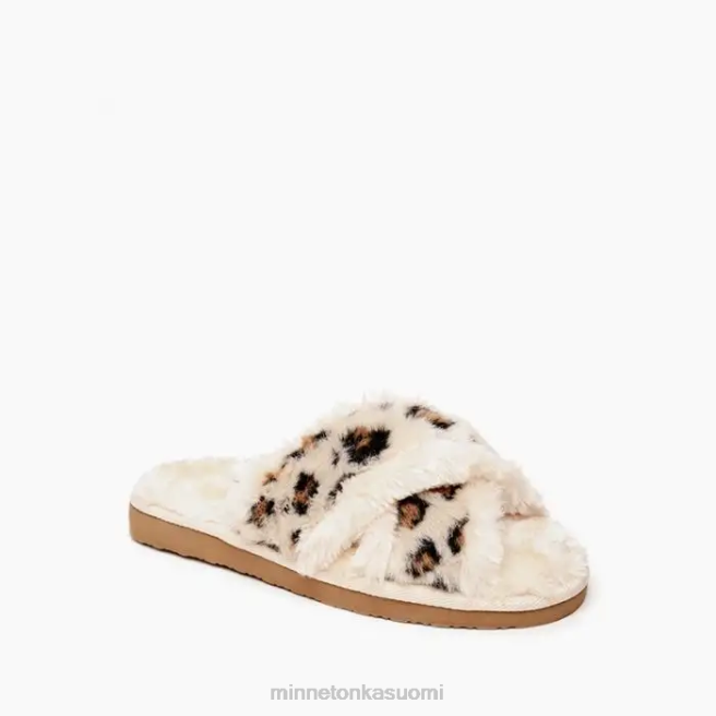 jalkineet fi Minnetonka naiset lilly kermainen leopardiprintti J884282
